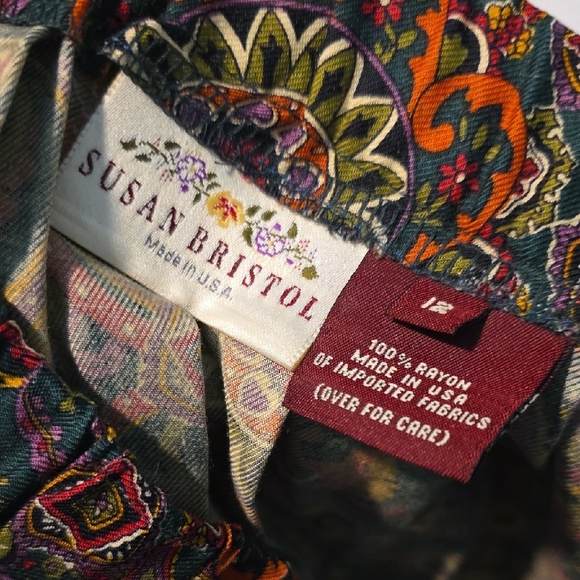 Susan Bristol Vintage Pleated Skirt 12 - Picture 2 of 5